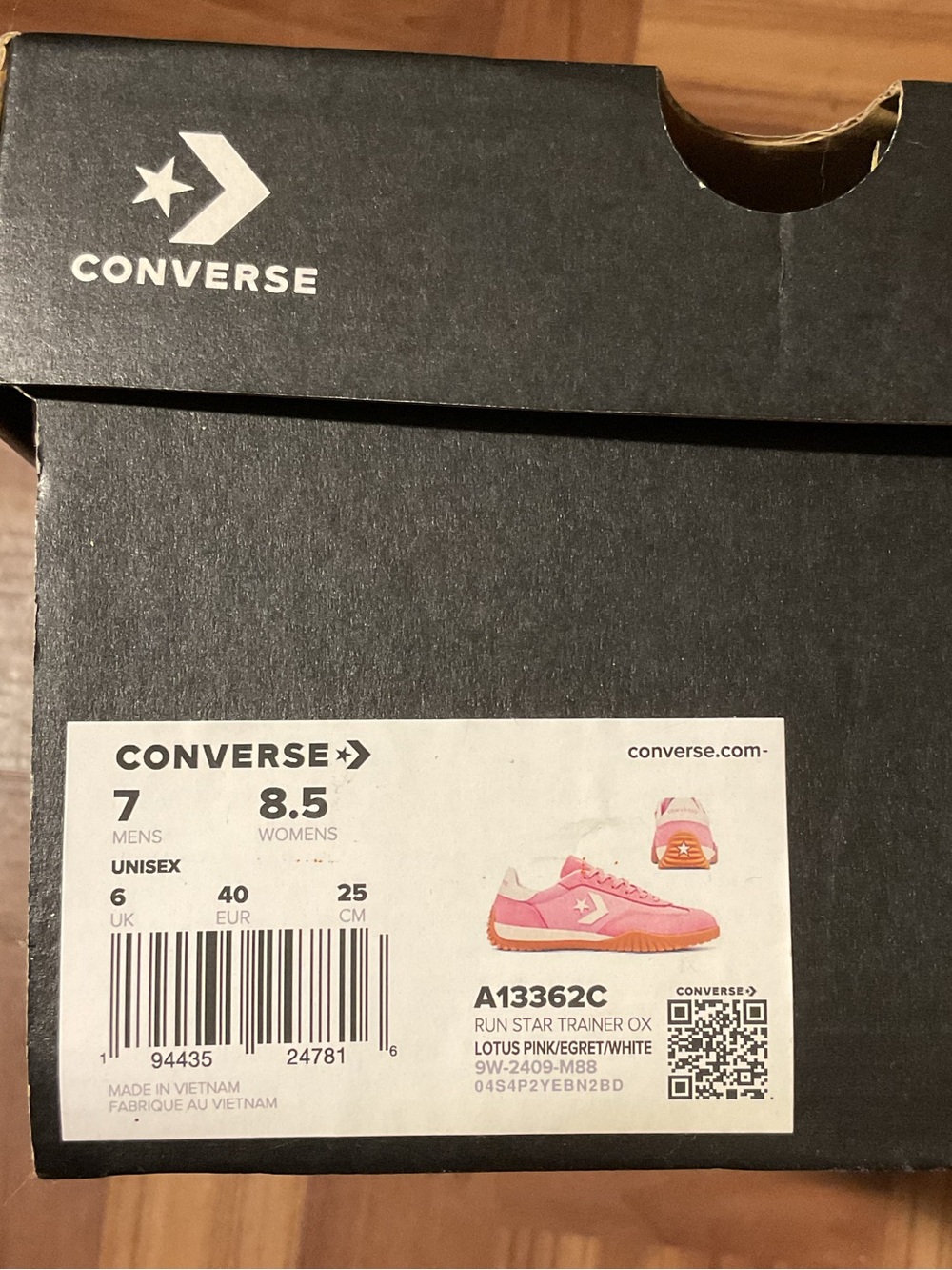 Converse Run Star Trainer Ox Suede All Star Suede Sneakers (multiple sizes) - Picture 4 of 5